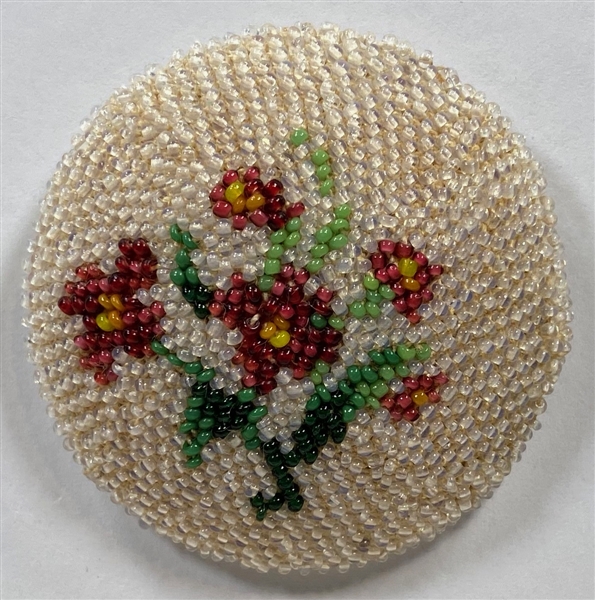 Large Beaded Button