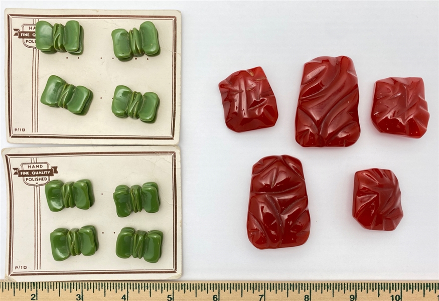 Sets of Bakelite Buttons