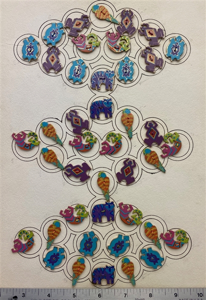 Laurel Burch Buttons