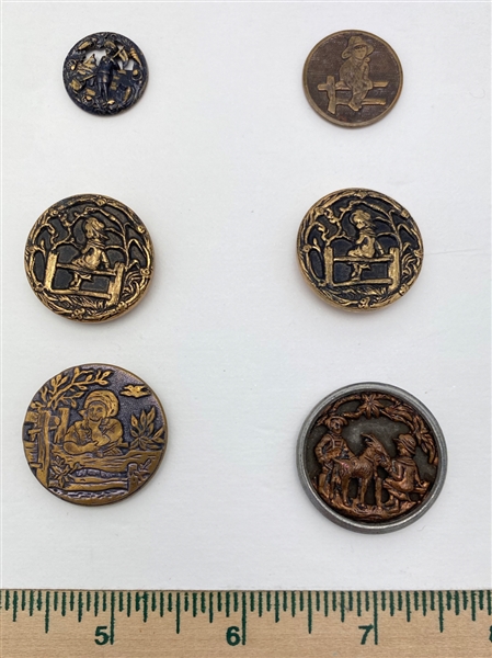 Kate Greenaway Buttons