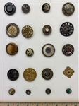 Victorian Celluloid Buttons