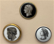 Porcelain Head Buttons