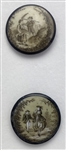 Monochrome Images on Porcelain Buttons