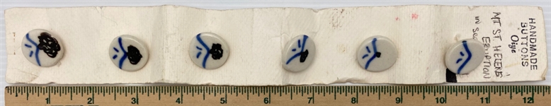 Mount Saint Helens Buttons
