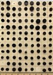 Black Glass Buttons