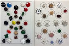 Art Deco Glass Buttons