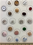 Art Deco Glass Buttons
