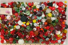 Colorful Glass Buttons