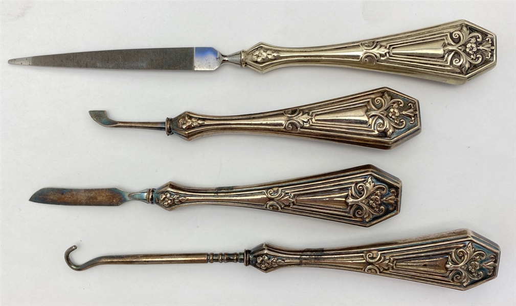 Silver Handled Tools