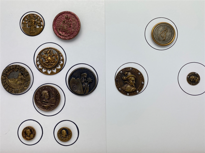 Metal Picture Buttons