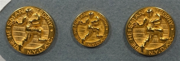 Heisman Trophy Buttons