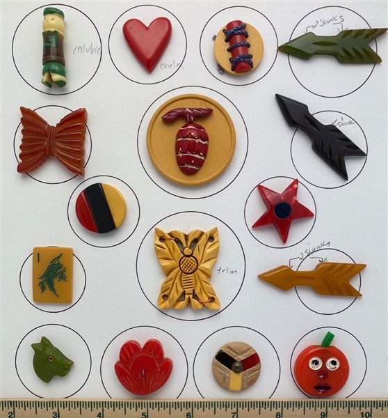 Bakelite Buttons