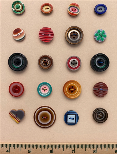 Lea Stein Rhodoid Buttons