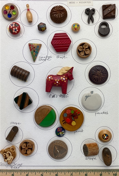 Wood Buttons