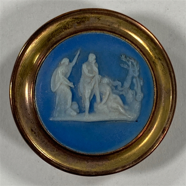 18th Century Ceramic Button