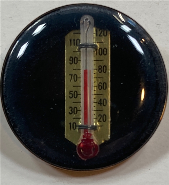 Real Thermometer Button