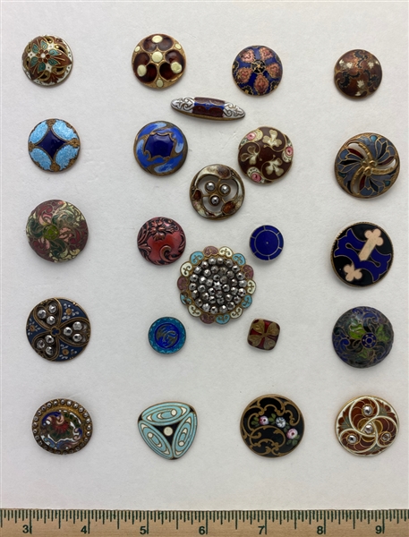 Enamel Buttons