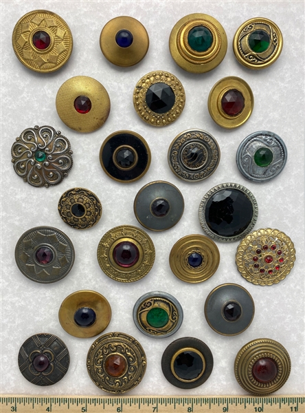 Jewel Type Buttons