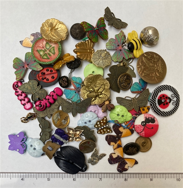 Insect Buttons