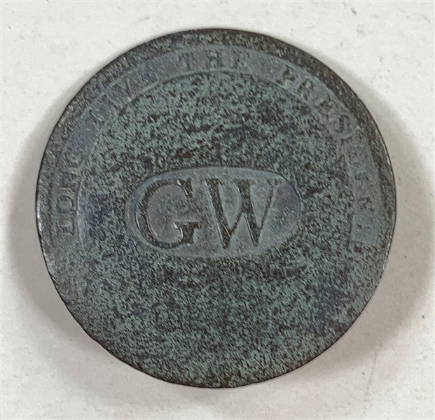 George Washington Inaugural Button