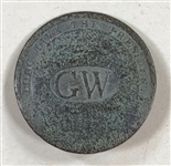 George Washington Inaugural Button