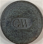 George Washington Inaugural Button