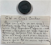 George Washington Inaugural Button