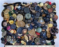 Box of Celluloid Buttons
