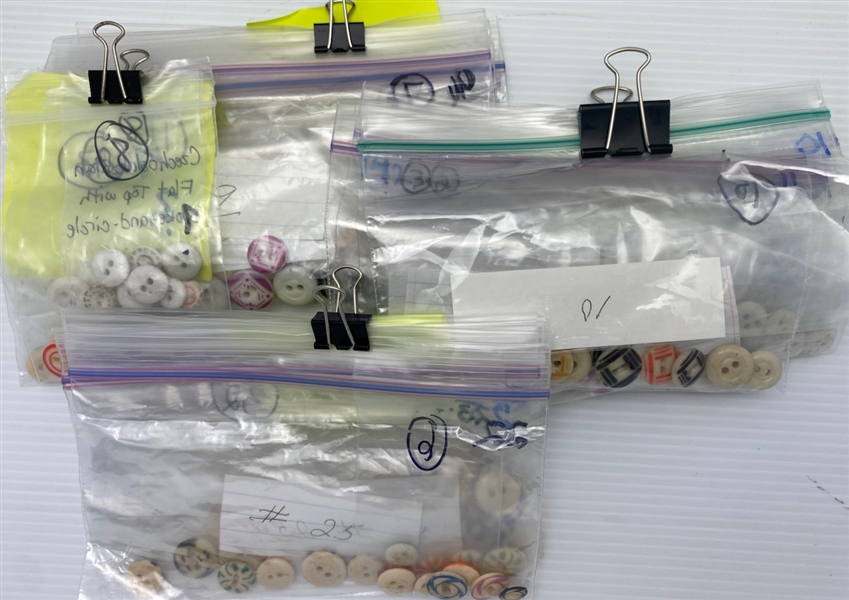 China Stencil Buttons