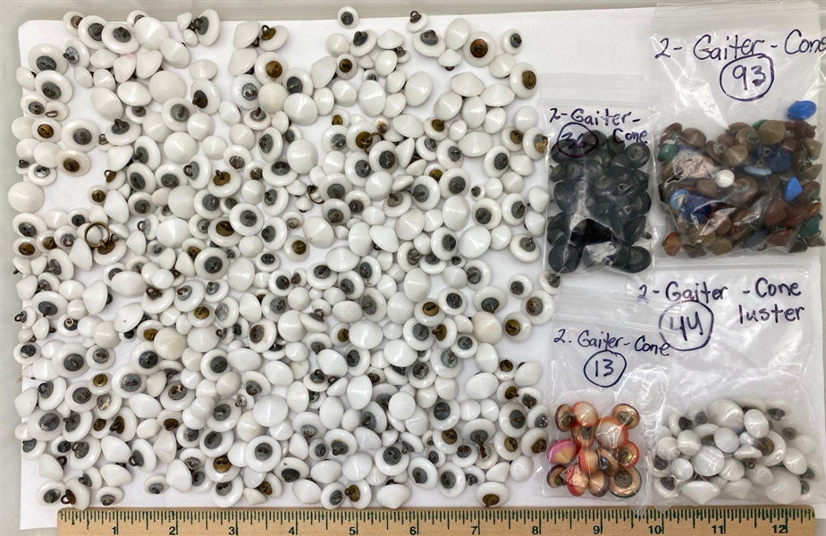 China Gaiter Buttons