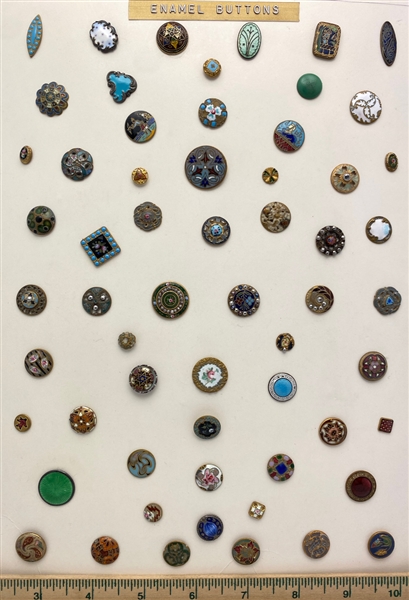 Enamel Buttons