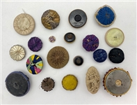 Woven & Wound Fabric Buttons