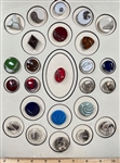 Art Deco Glass Buttons