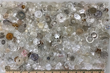 Clear Glass Buttons
