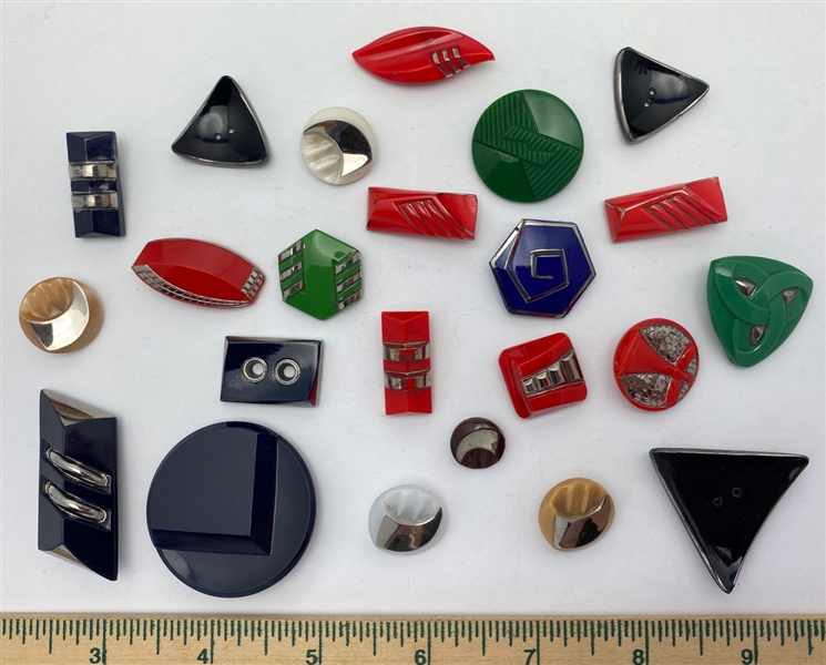 Art Deco Buttons