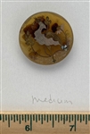 Inlaid Horn Button