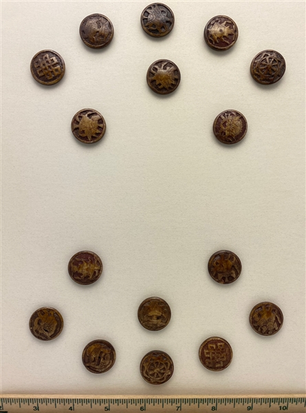 Interesting Bone Buttons