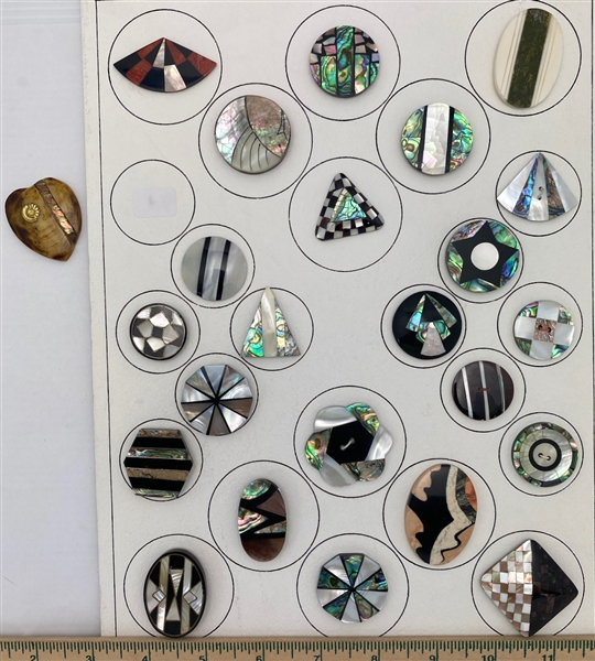 Inlay Buttons