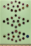 Tinted Metal Buttons
