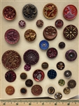 Tinted Metal Buttons