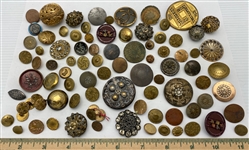 Bag of Old Metal Buttons