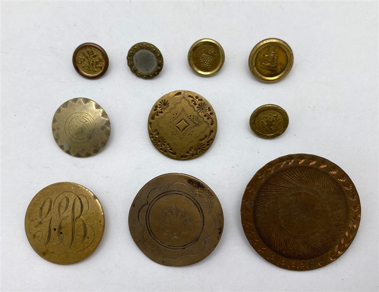 Early Metal Buttons