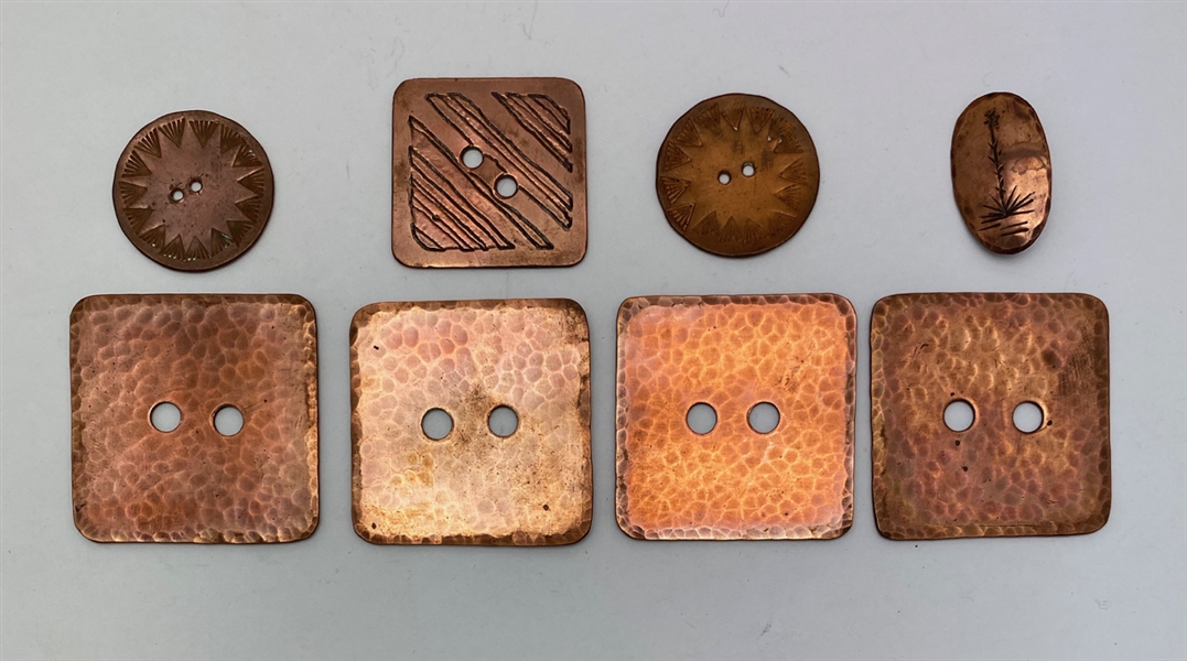 Copper Buttons