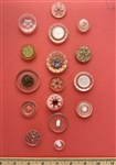 Lucite & Celluloid Buttons