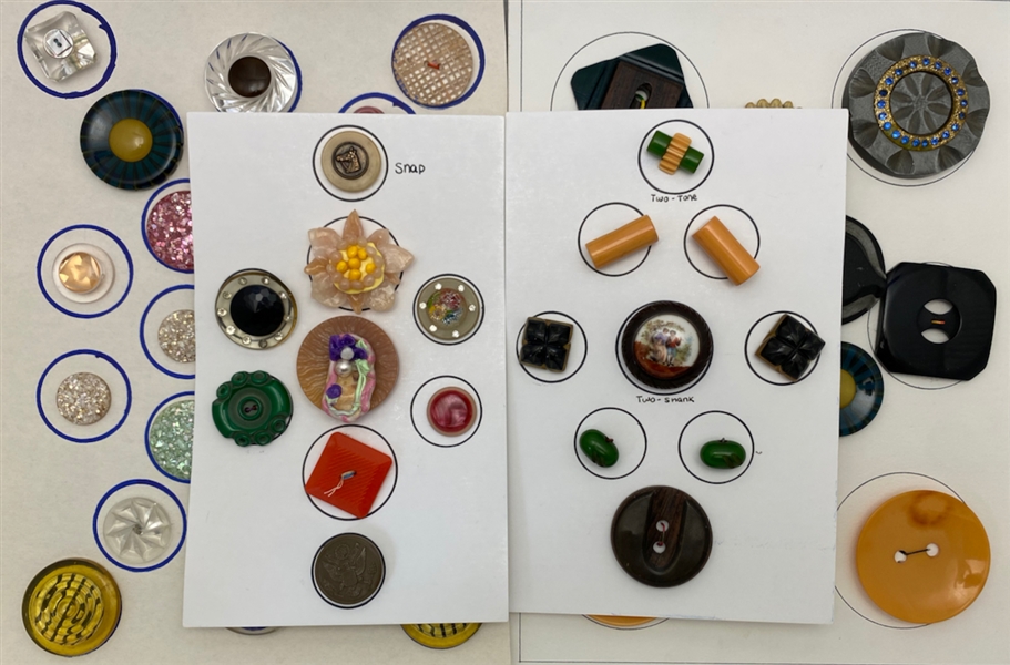 Various Plastic Buttons