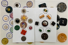 Various Plastic Buttons