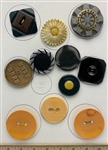 Various Plastic Buttons