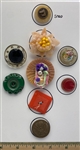 Various Plastic Buttons