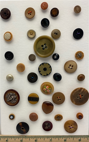 Vegetable Ivory Buttons