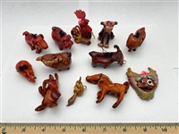Leather Critter Buttons